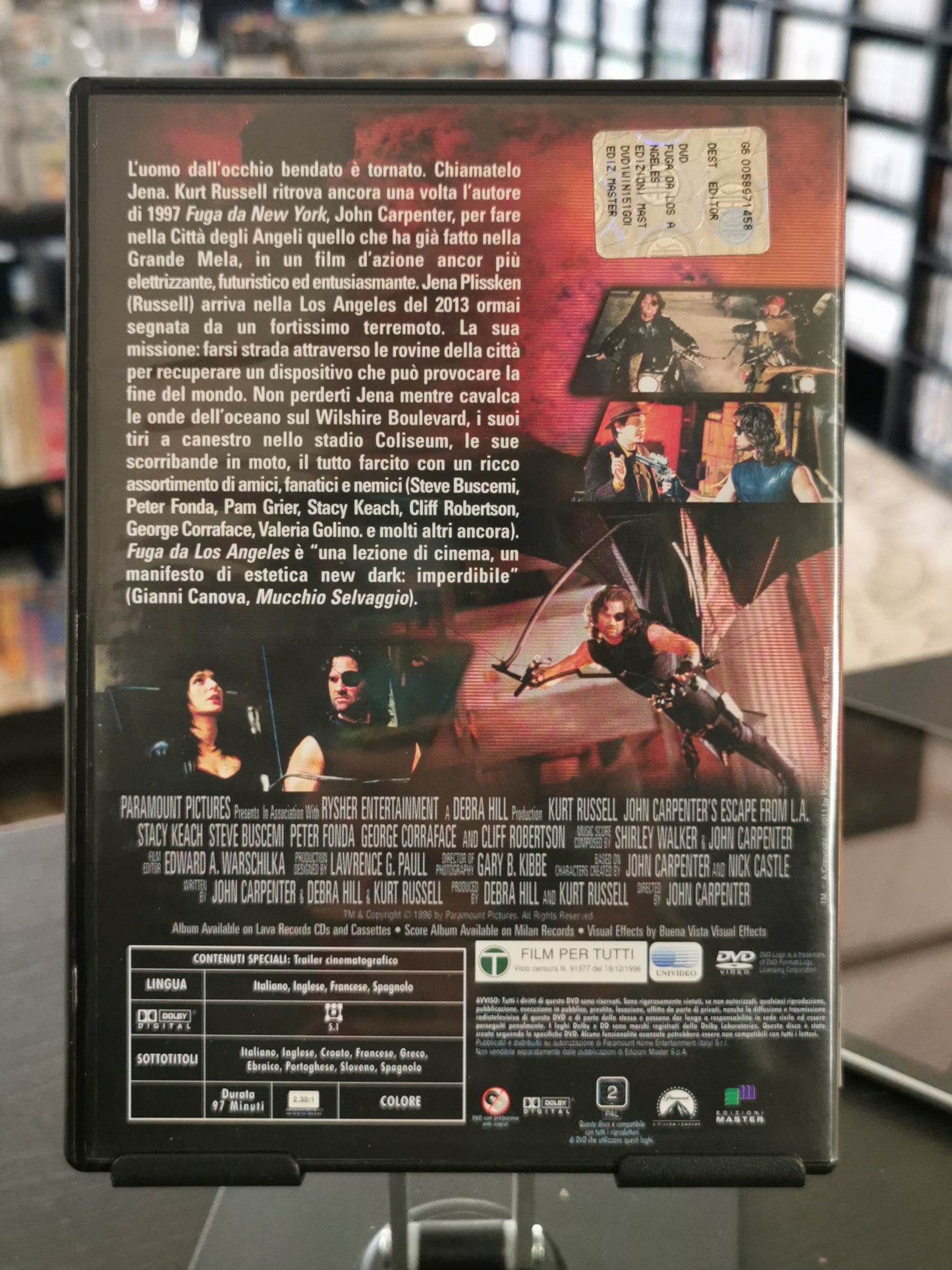 Fuga da Los Angeles (DVD)