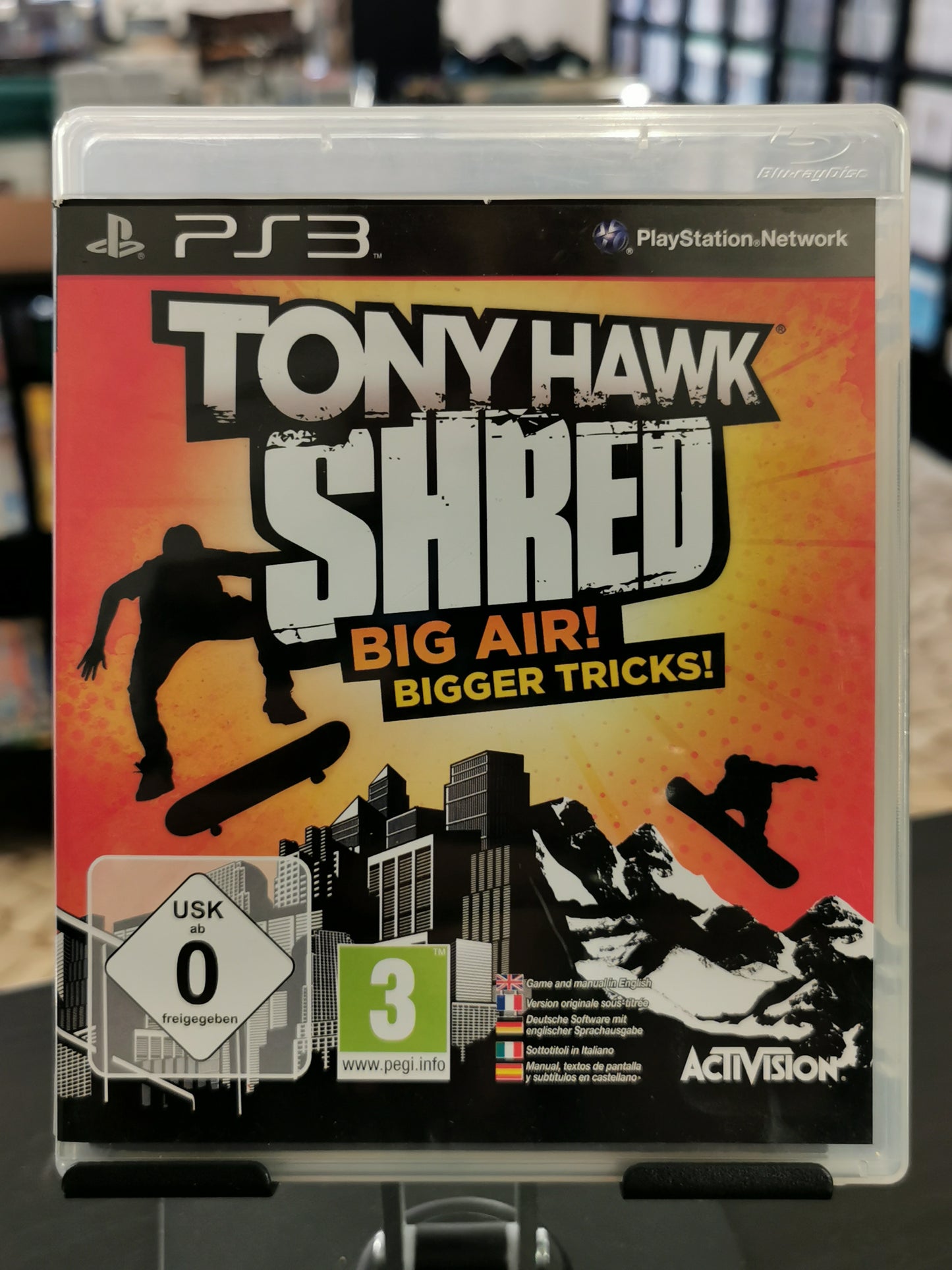 Tony Hawk Shred (PS3) *Solo software