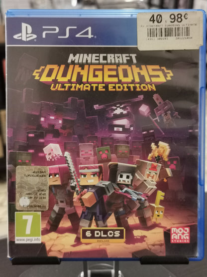 Minecraft Dungeons Ultimate Edition (PS4)