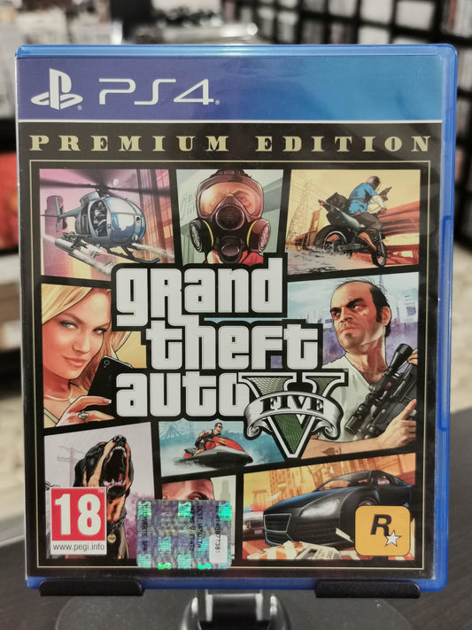 Grand Theft Auto V (PS4) - No Mappa e Manuale