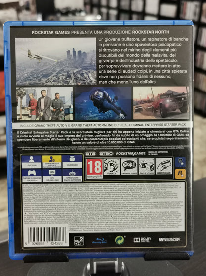 Grand Theft Auto V (PS4) - No Mappa e Manuale