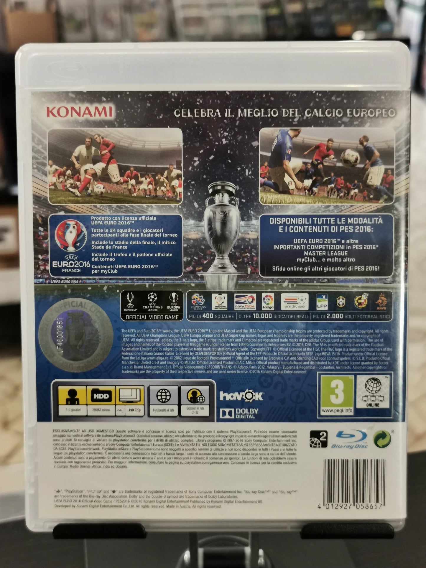 PES 2016 UEFA Euro 2016 (PS3)