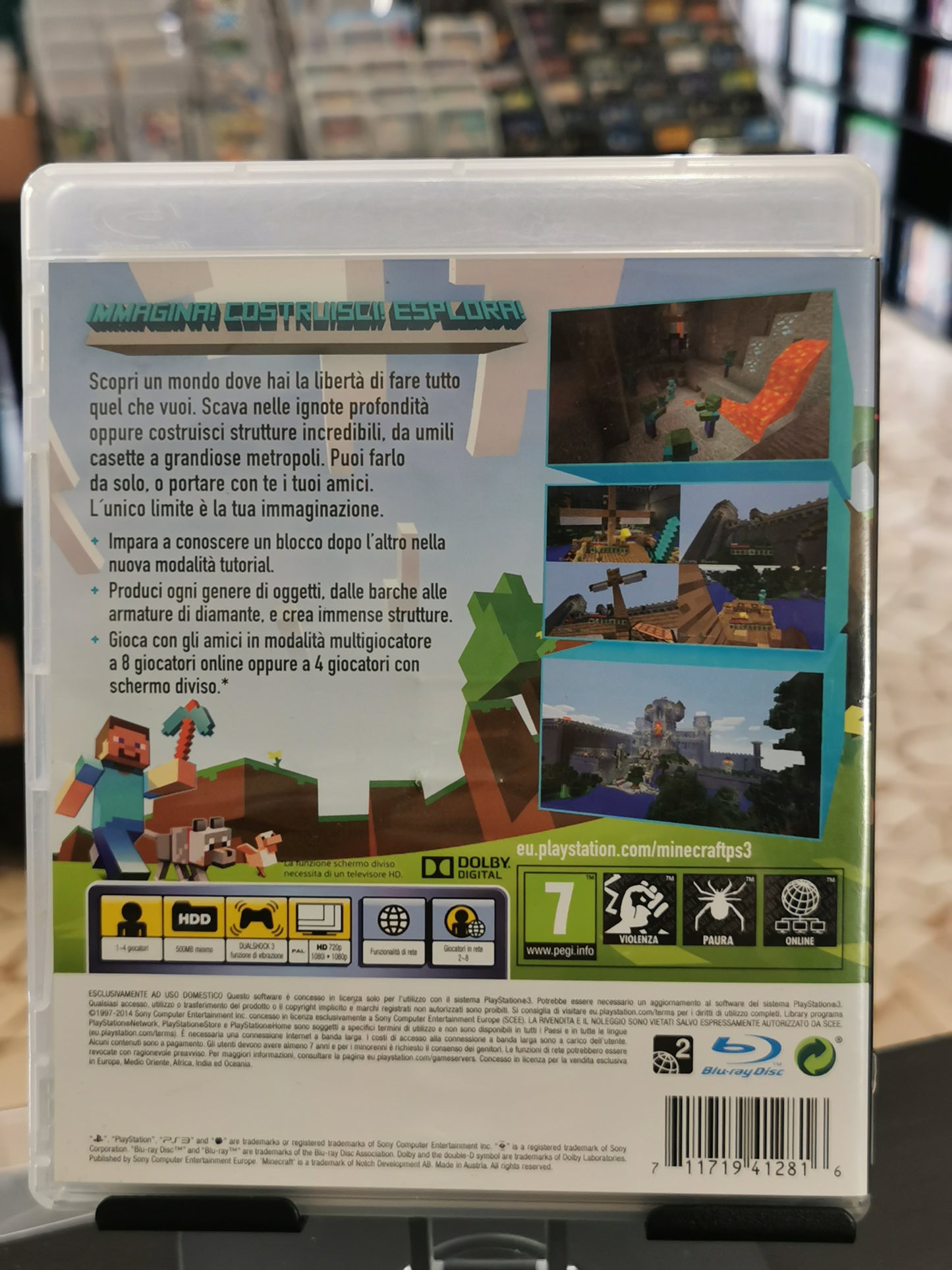 Minecraft (PS3) - No Manuale