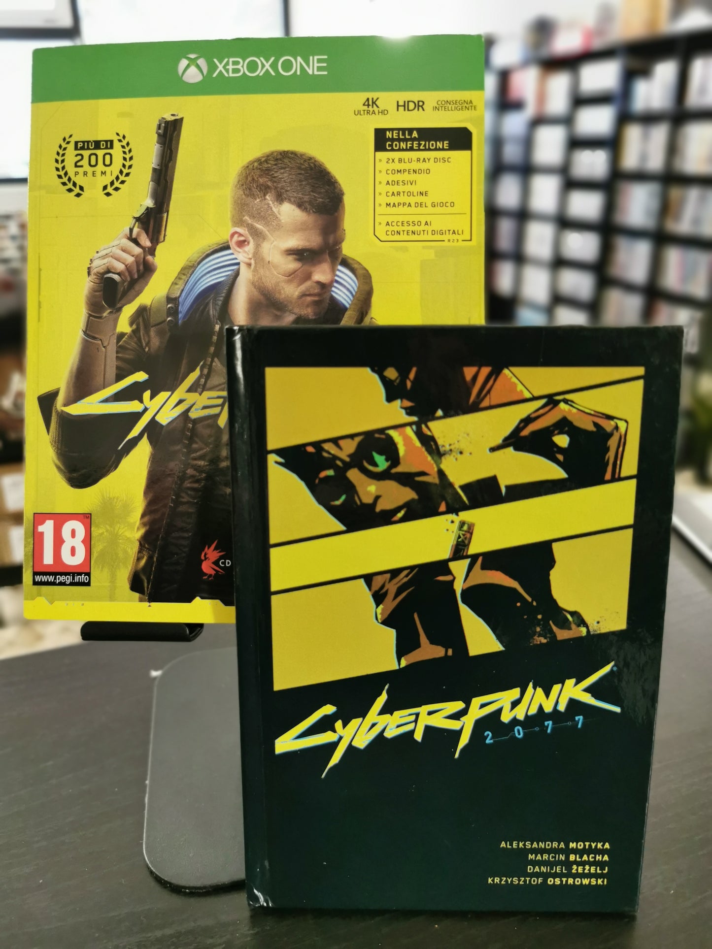 Cyberpunk 2077 (Xbox One) – Day One Edition + Comic Art