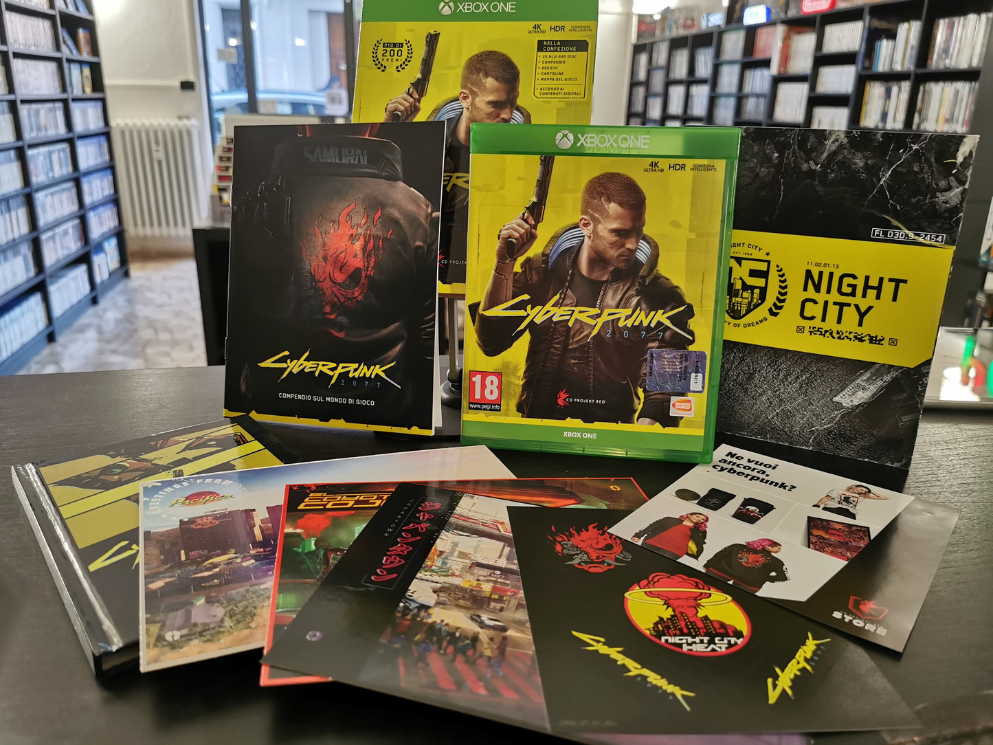 Cyberpunk 2077 (Xbox One) – Day One Edition + Comic Art