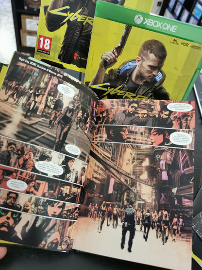 Cyberpunk 2077 (Xbox One) – Day One Edition + Comic Art