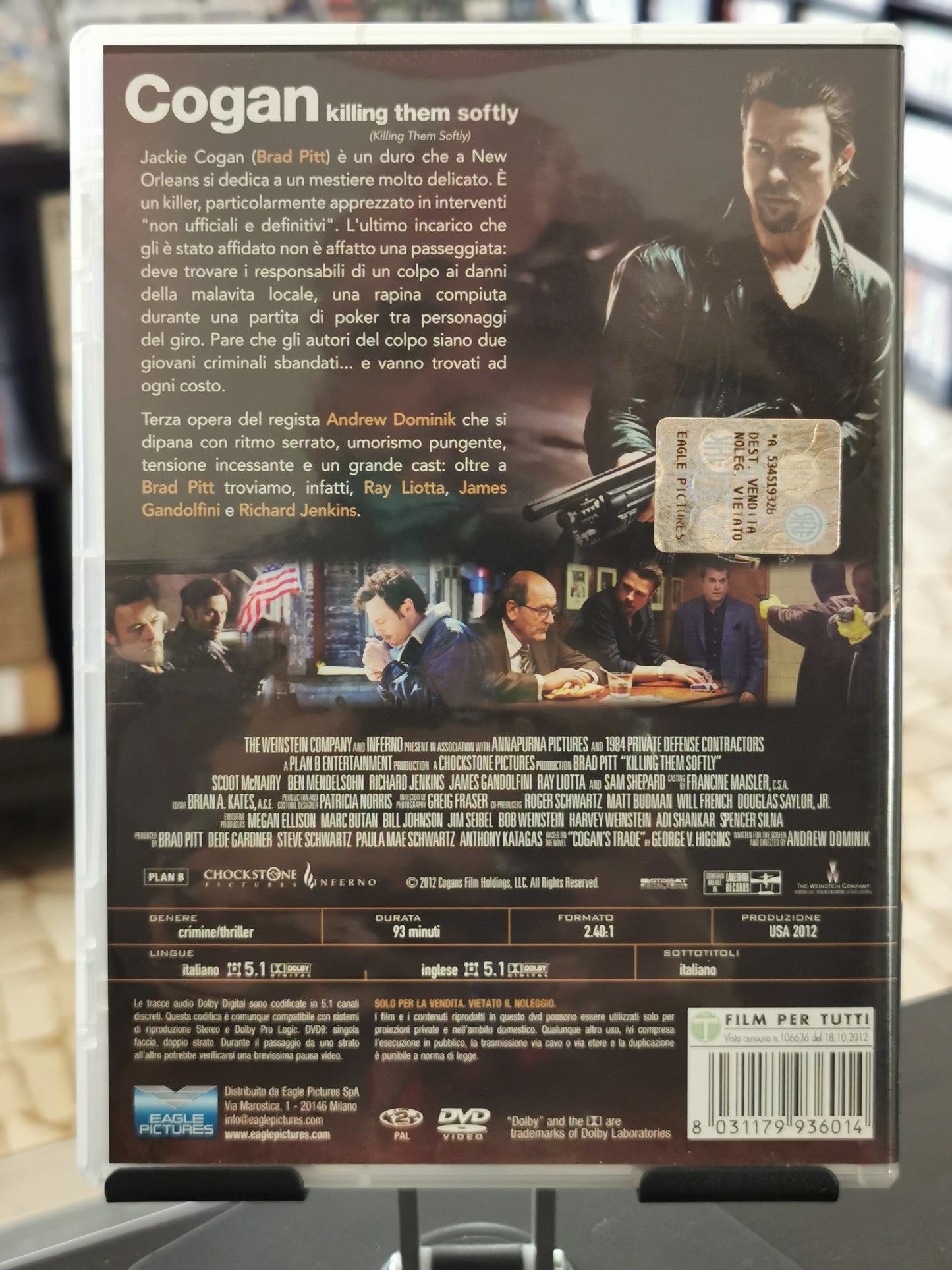 Cogan - Killing Them Softly (DVD)