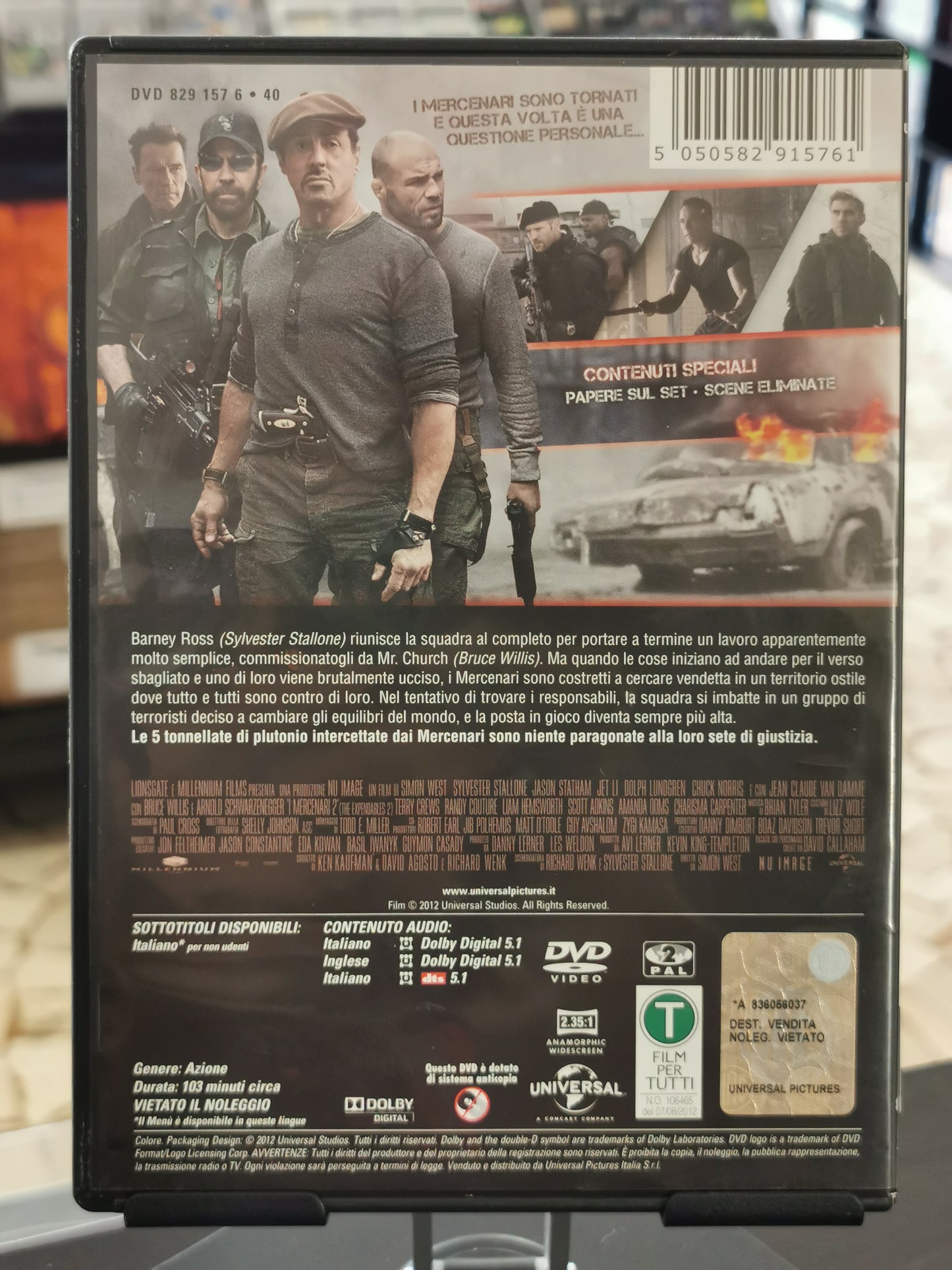 I Mercenari 2 (DVD)