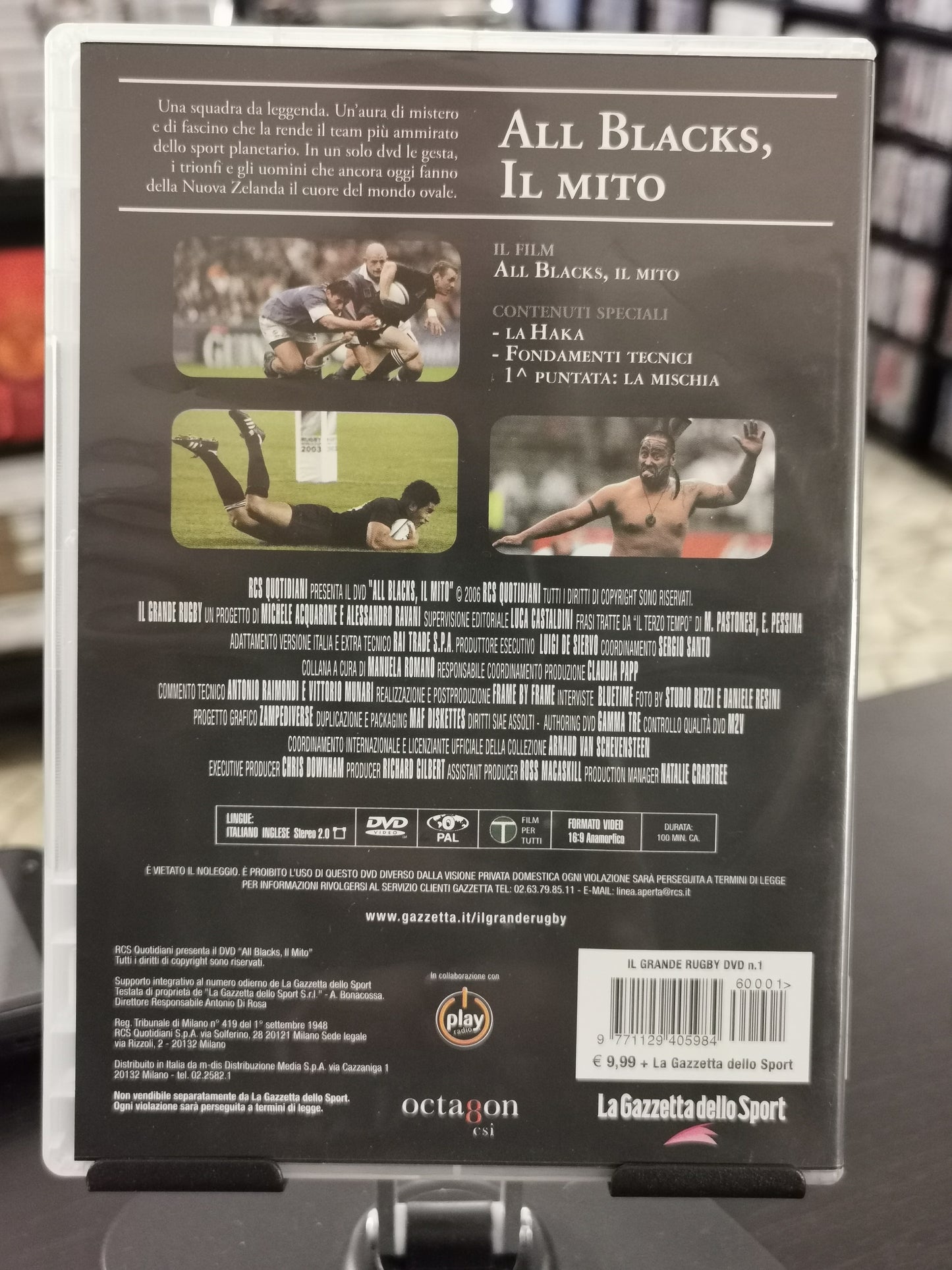 All Blacks, Il Mito (DVD)