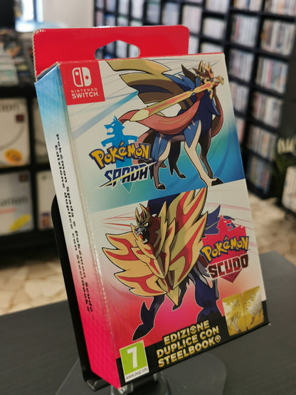 Pokémon Spada e Scudo - Edizione duplice con Steelbook (Switch)
