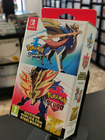 Pokémon Spada e Scudo - Edizione duplice con Steelbook (Switch)