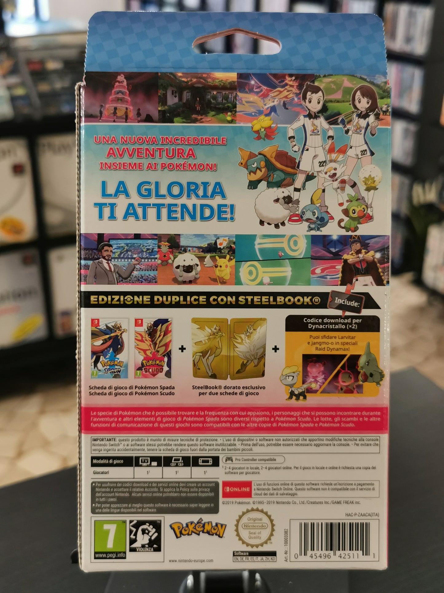 Pokémon Spada e Scudo - Edizione duplice con Steelbook (Switch)