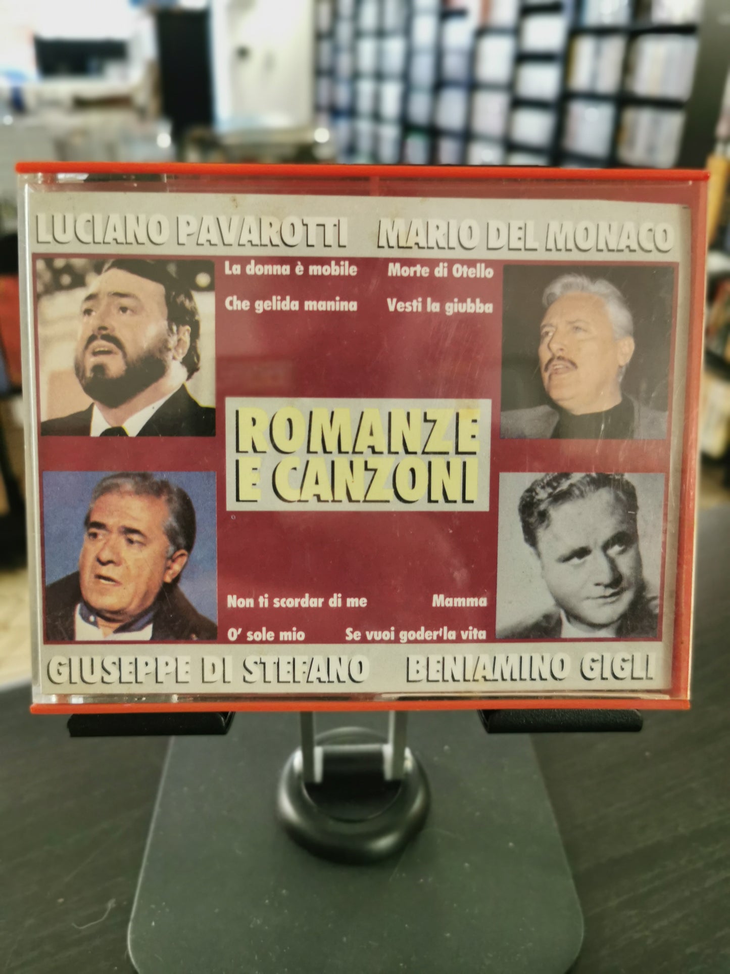 Romanze e Canzoni – Pavarotti, Del Monaco, Di Stefano, Gigli (Musicassetta)