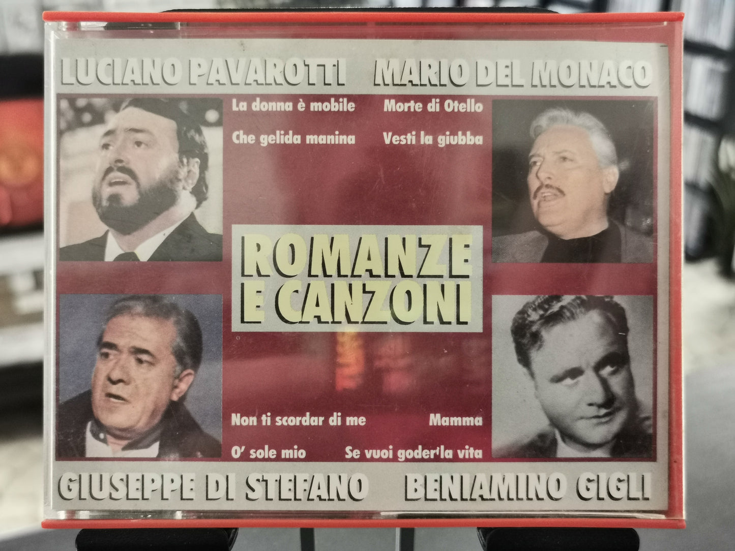 Romanze e Canzoni – Pavarotti, Del Monaco, Di Stefano, Gigli (Musicassetta)