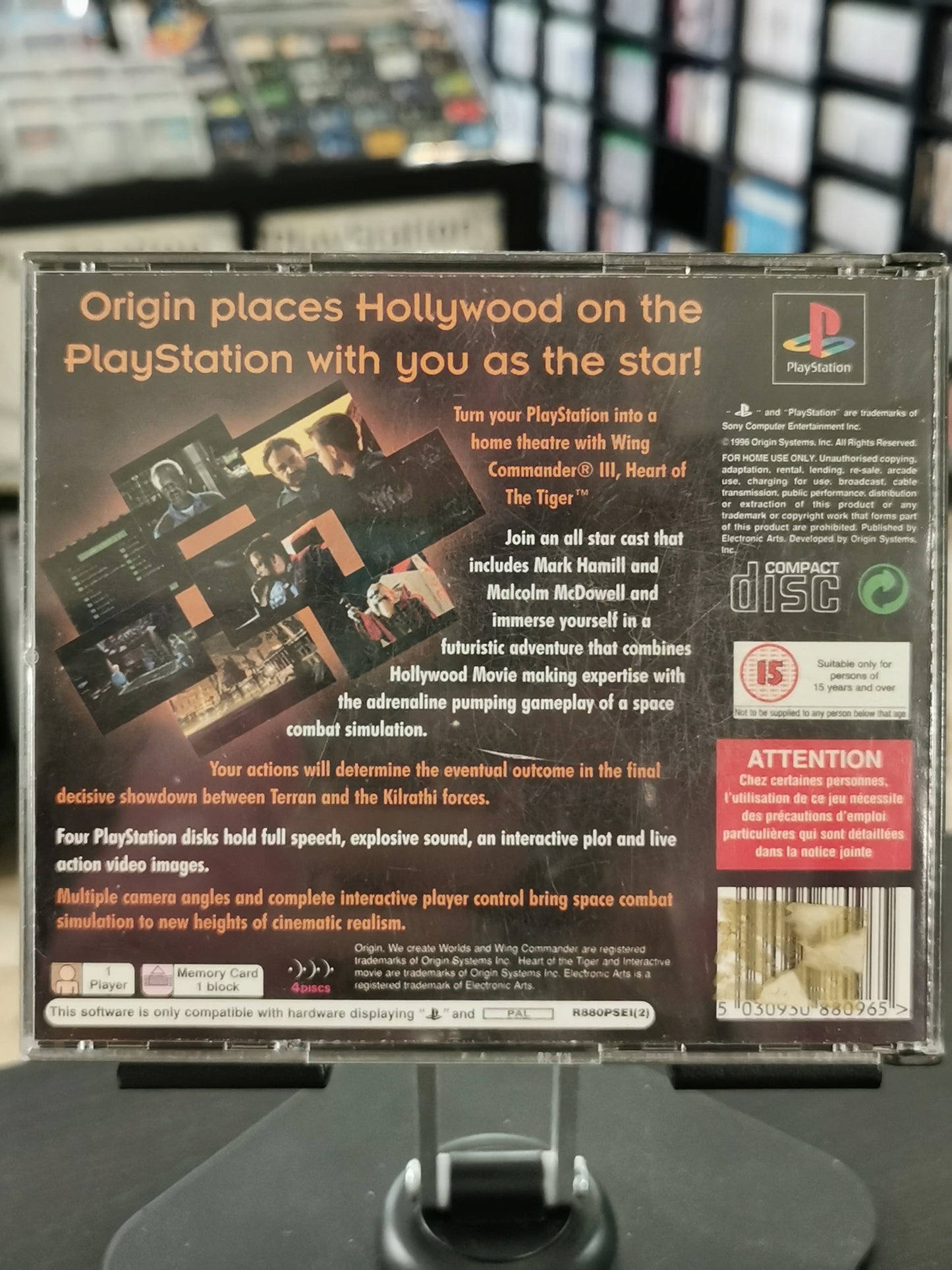 Wing Commander III: Heart of the Tiger (PS1)