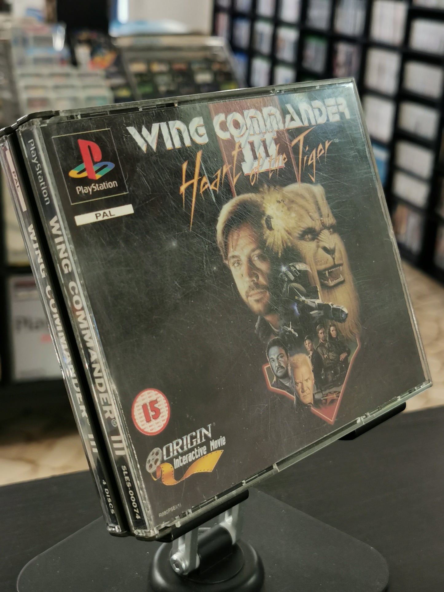 Wing Commander III: Heart of the Tiger (PS1)