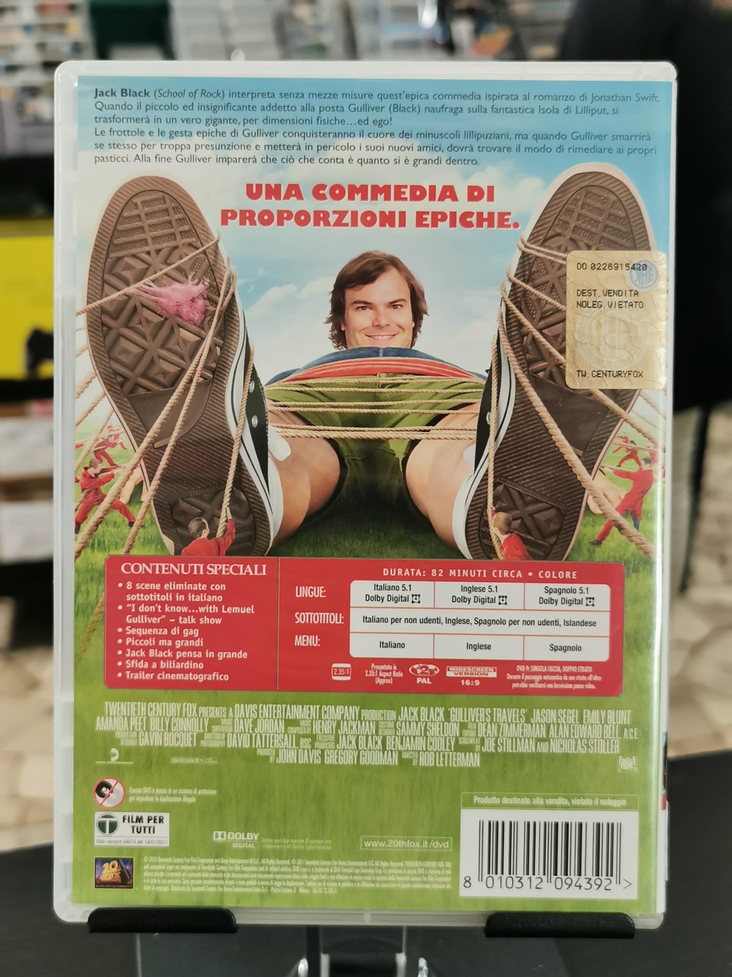 I Fantastici Viaggi di Gulliver (DVD)