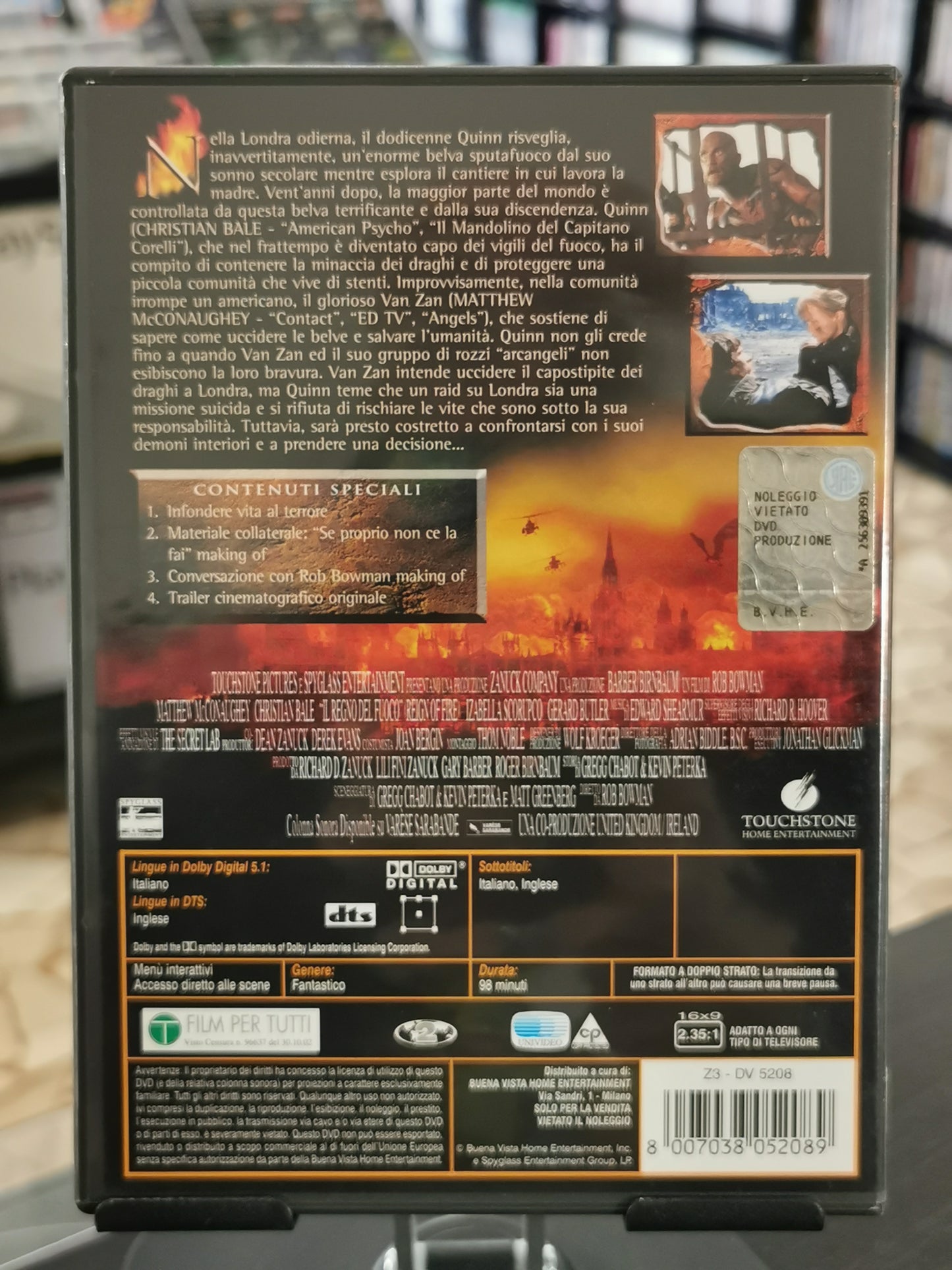 Il Regno del Fuoco (DVD)