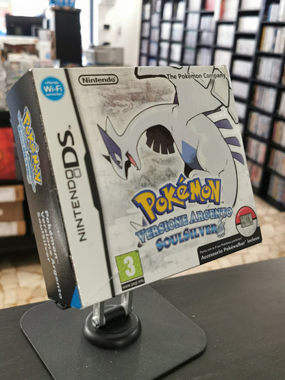Pokémon Versione Argento SoulSilver (DS) + Pokewalker (con difetto)