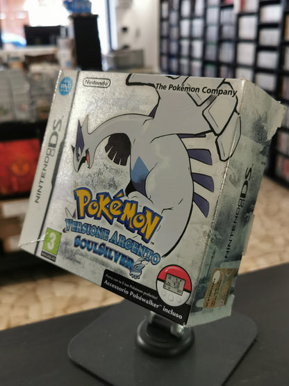 Pokémon Versione Argento SoulSilver (DS) + Pokewalker (con difetto)