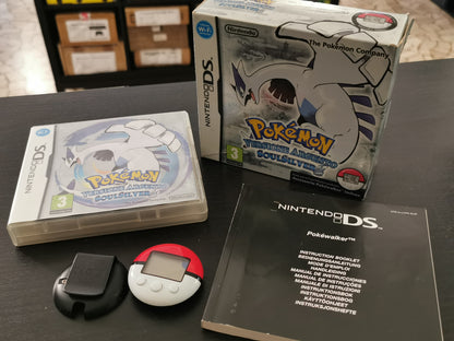Pokémon Versione Argento SoulSilver (DS) + Pokewalker (con difetto)