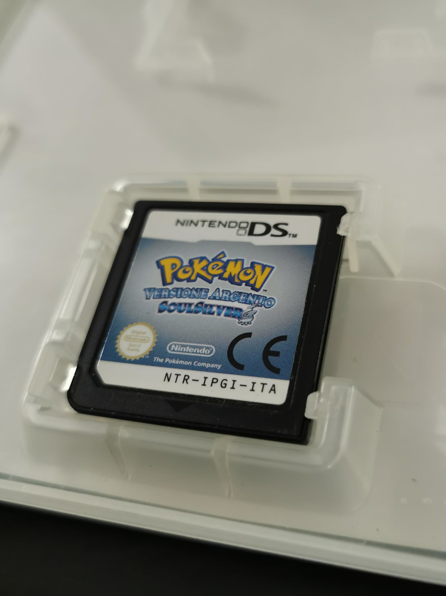 Pokémon Versione Argento SoulSilver (DS) + Pokewalker (con difetto)