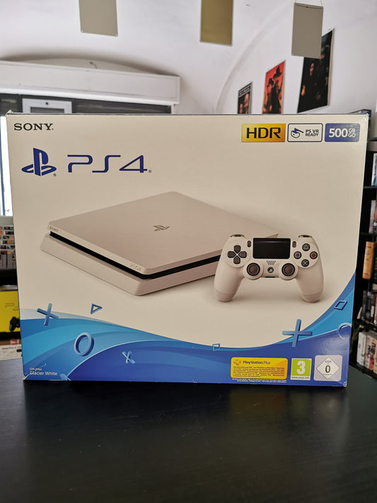 PlayStation 4 Slim 500GB Glacier White (PS4)