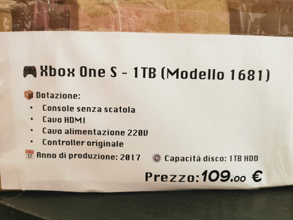 Xbox One S 1Tb
