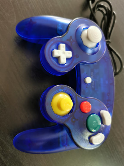 Controller Compatibile Nintendo GameCube Trasparente Viola