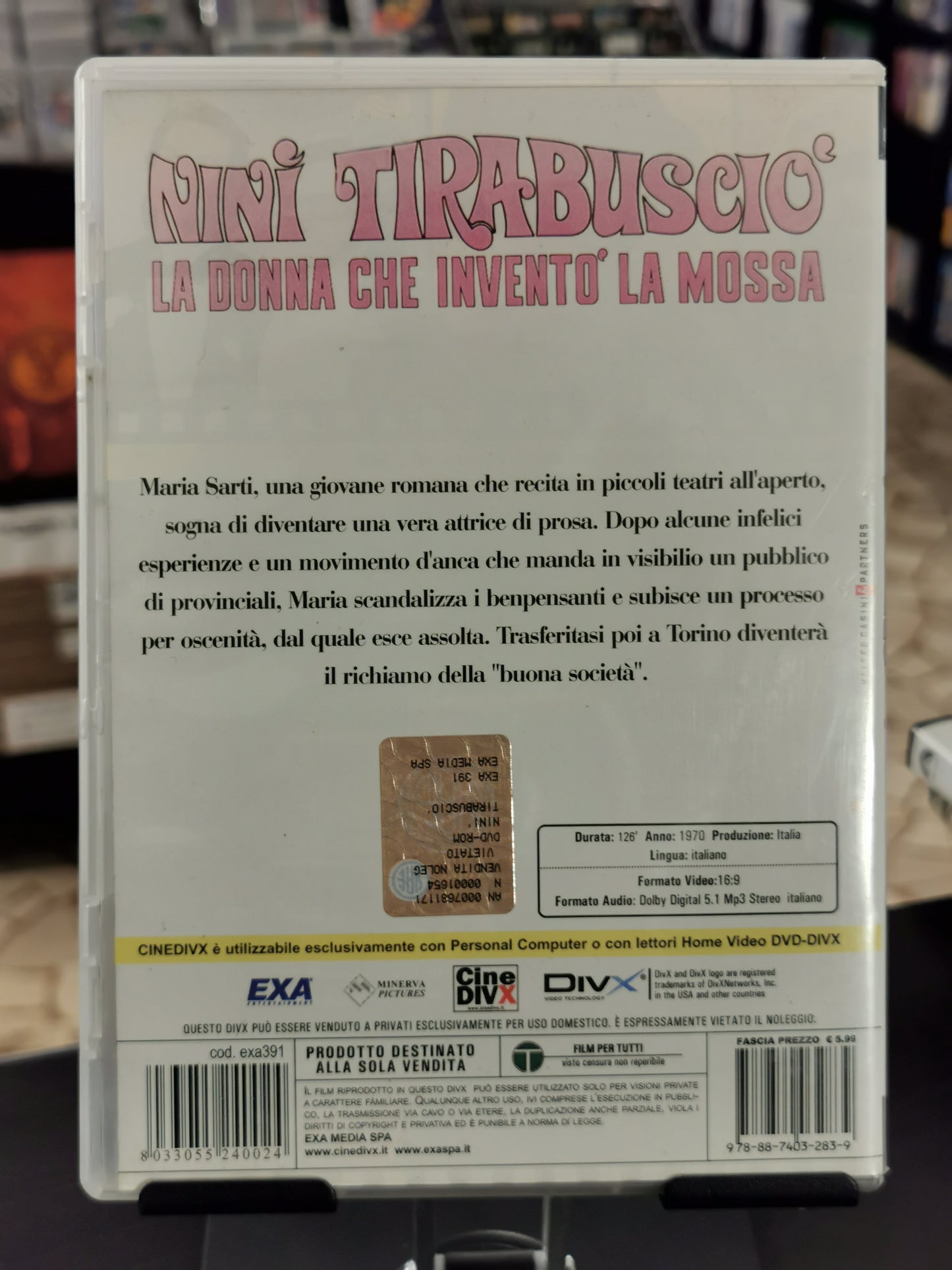 Nini Tirabusciò – La donna che inventò la mossa - DivX (DVD)