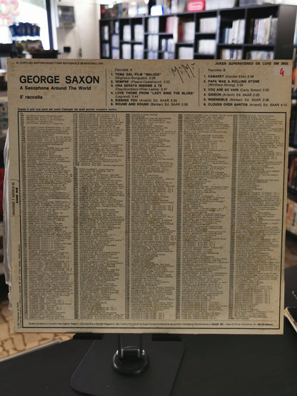 George Saxon – A Saxophone Around The World (LP)