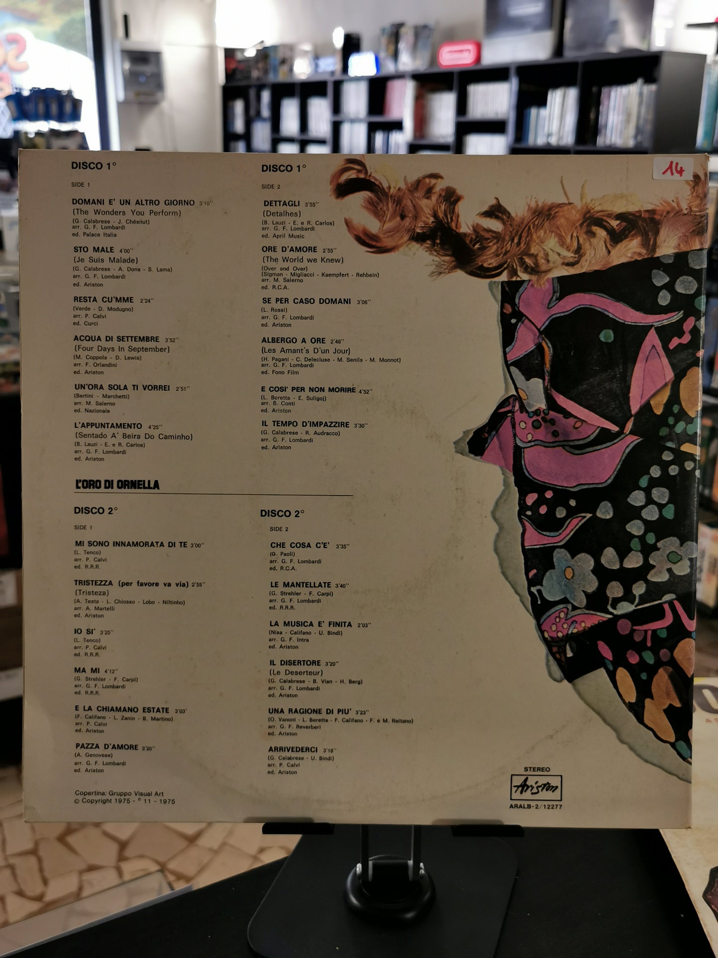 Ornella Vanoni – L’Oro di Ornella (LP)