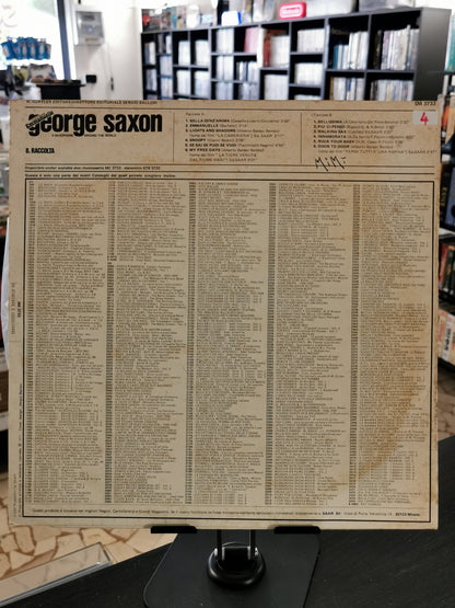 George Saxon – A Saxophone Around The World (LP)
