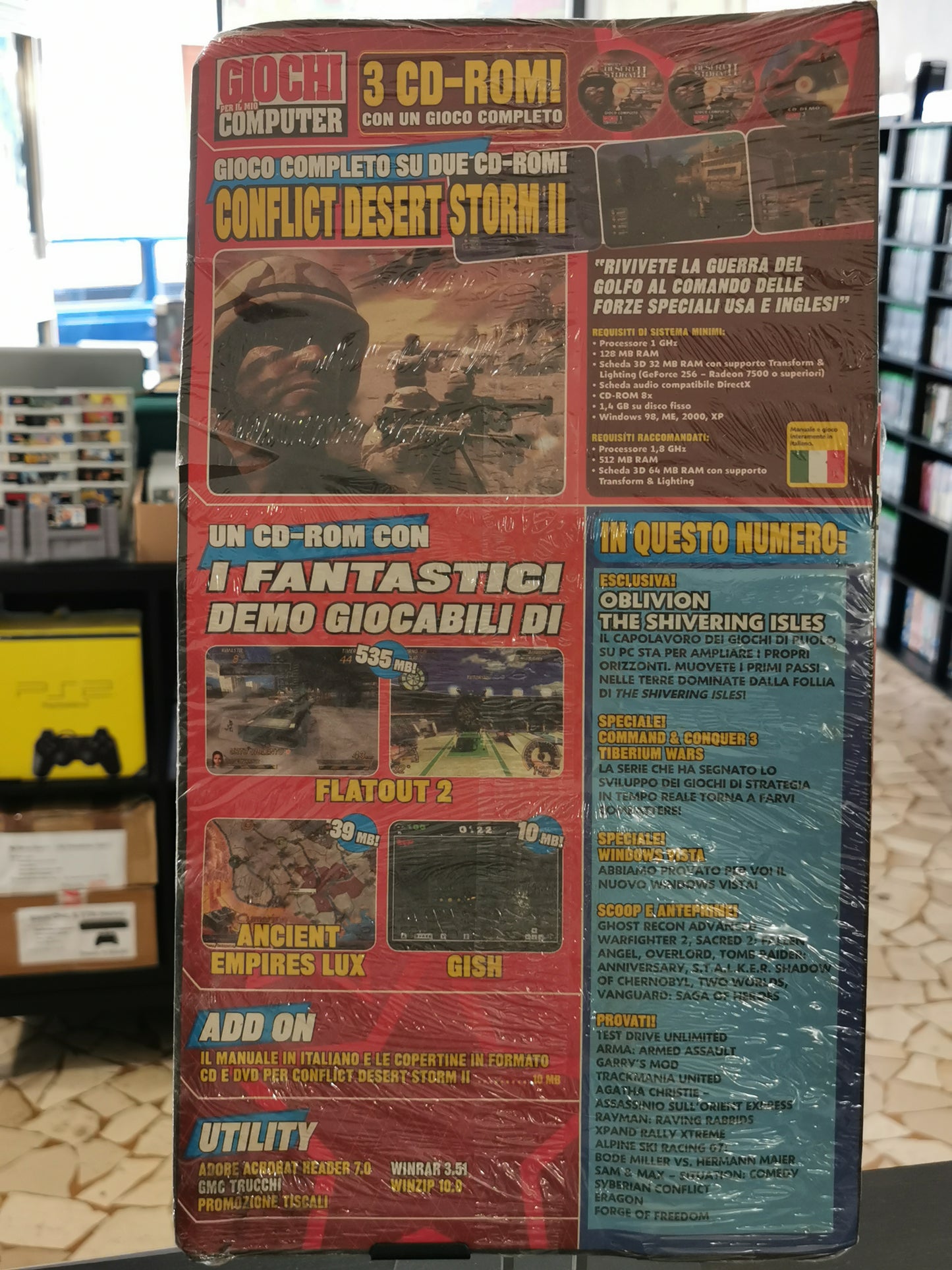 Giochi per il Mio Computer N° 126 – Febbraio 2007 + Conflict Desert Storm II (Rivista)