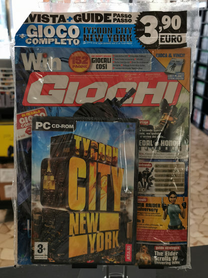 Win Magazine Giochi N° 36 – Luglio/Agosto 2007 + Tycoon City New York (Rivista)
