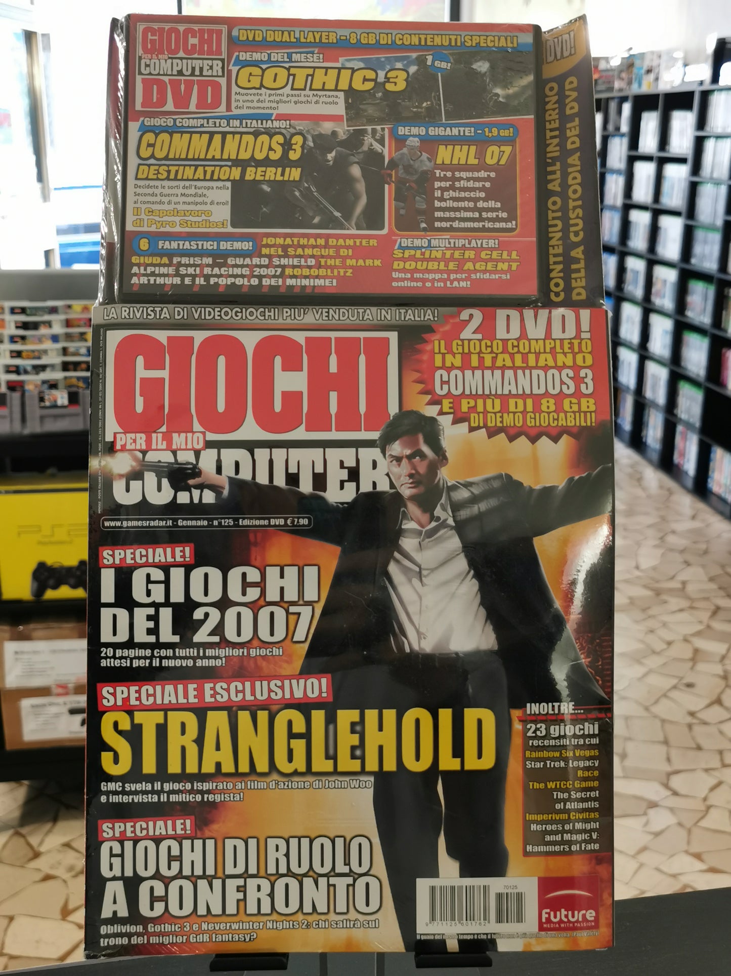 Giochi per il Mio Computer N° 125 – Gennaio 2007 + Commandos 3 (Rivista)