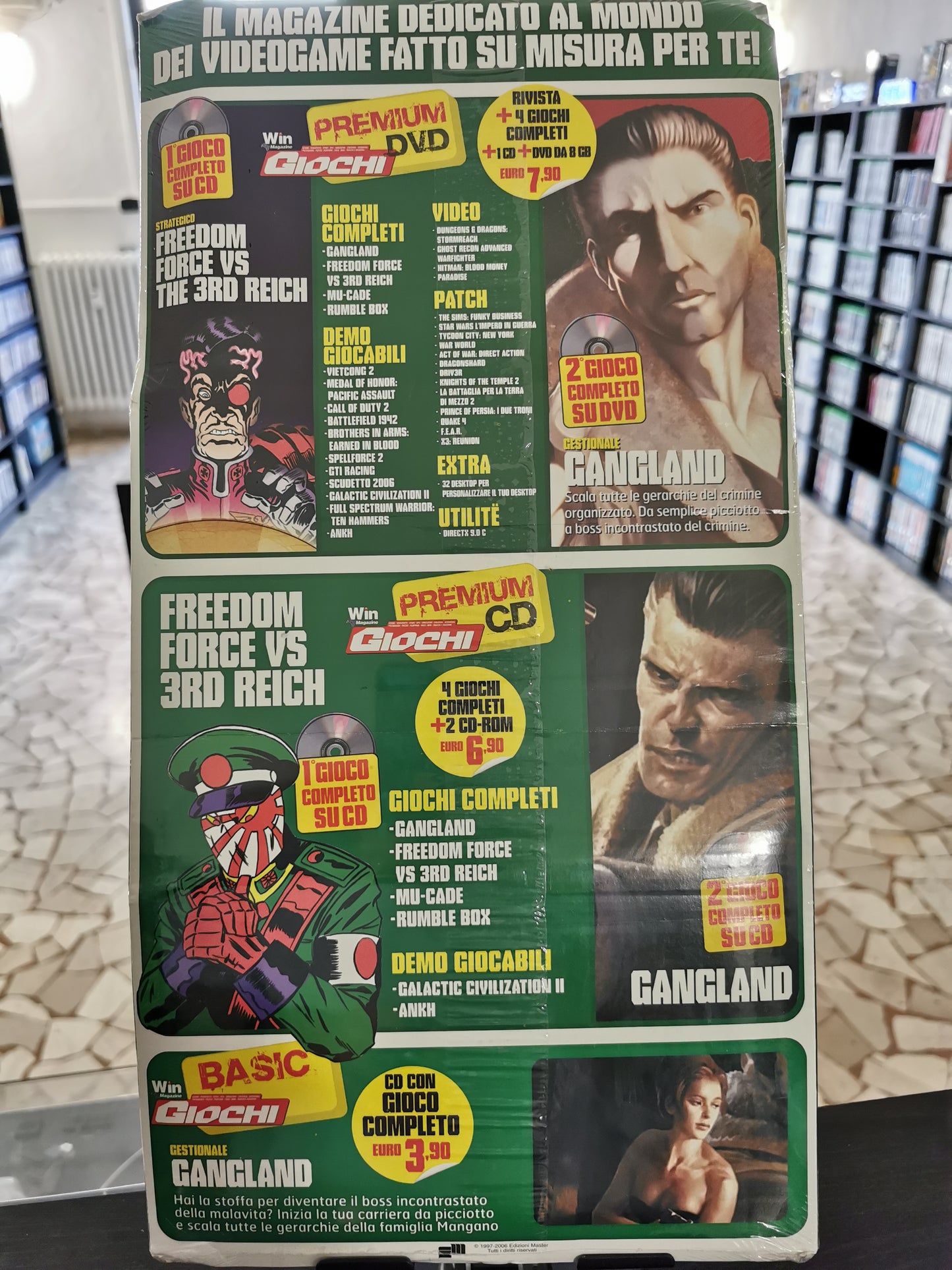 Win Magazine Giochi N° 22 – Maggio 2006 + Freedom Force vs The 3rd Reich / Gangland (Rivista)
