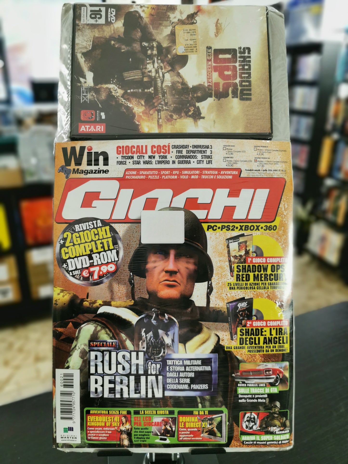 Win Magazine Giochi N° 21 – Aprile 2006 + Shadow Ops: Red Mercury / Shade: L’Ira degli Angeli (Rivista)