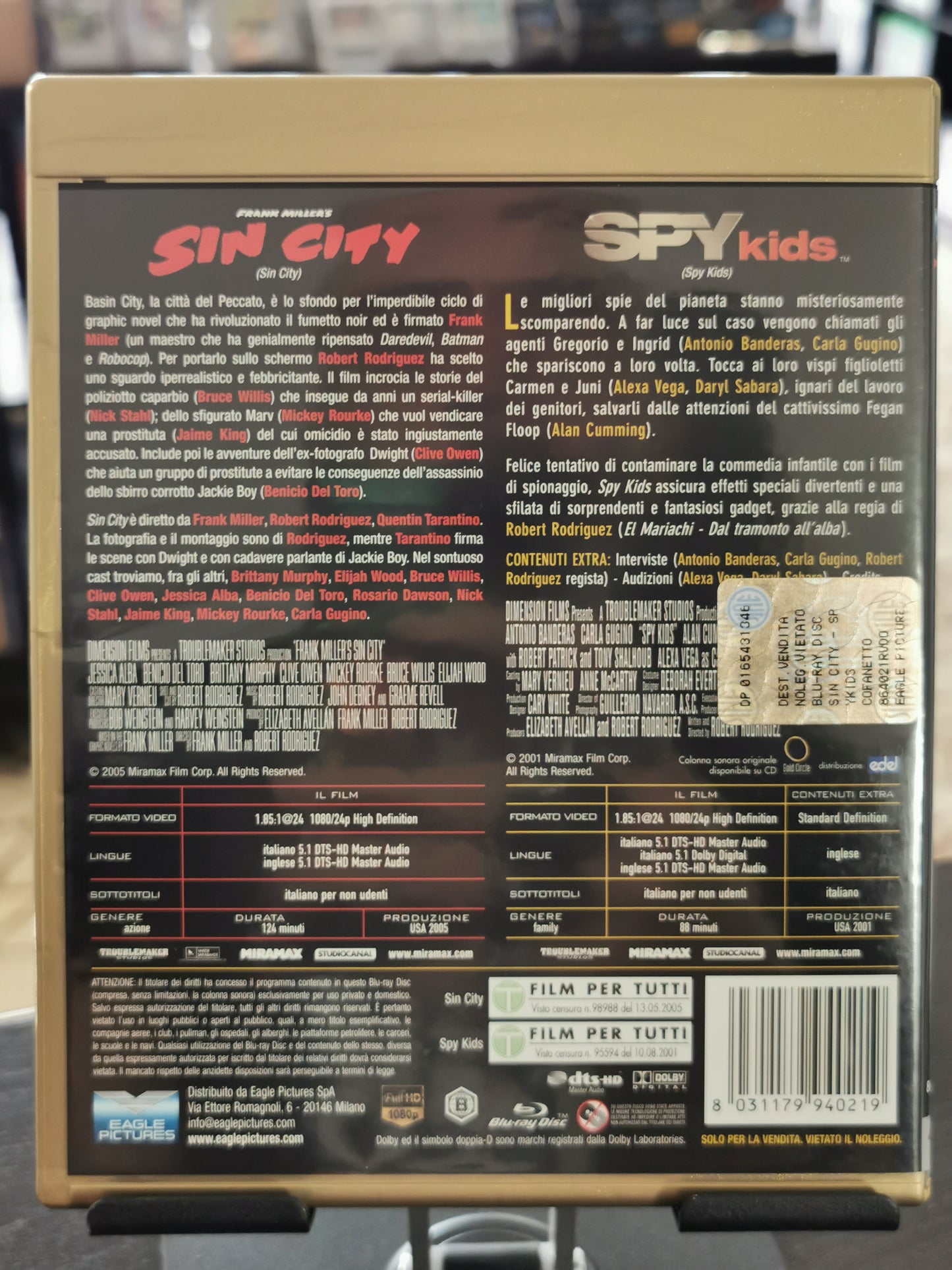 Sin City + Spy Kids (Blu-ray) - Limited Edition