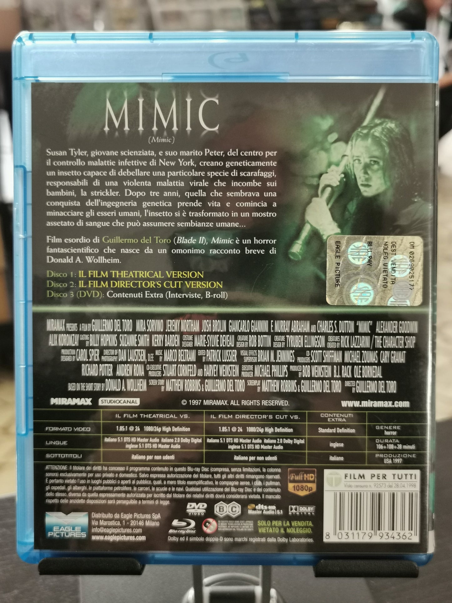 Mimic (Blu-ray) – Collector’s Edition