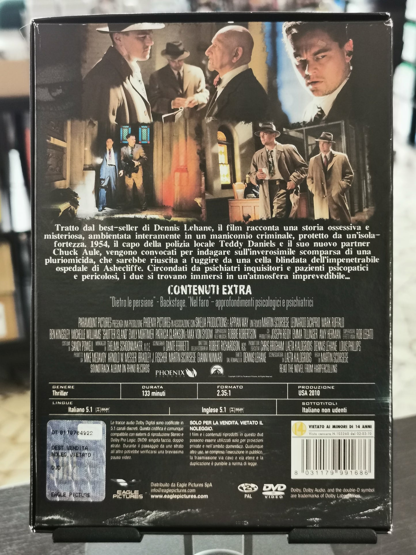 Shutter Island (DVD) – Digipak