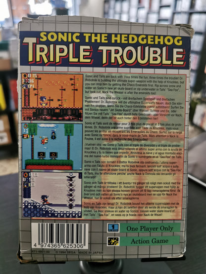 Sonic the Hedgehog: Triple Trouble (Game Gear)