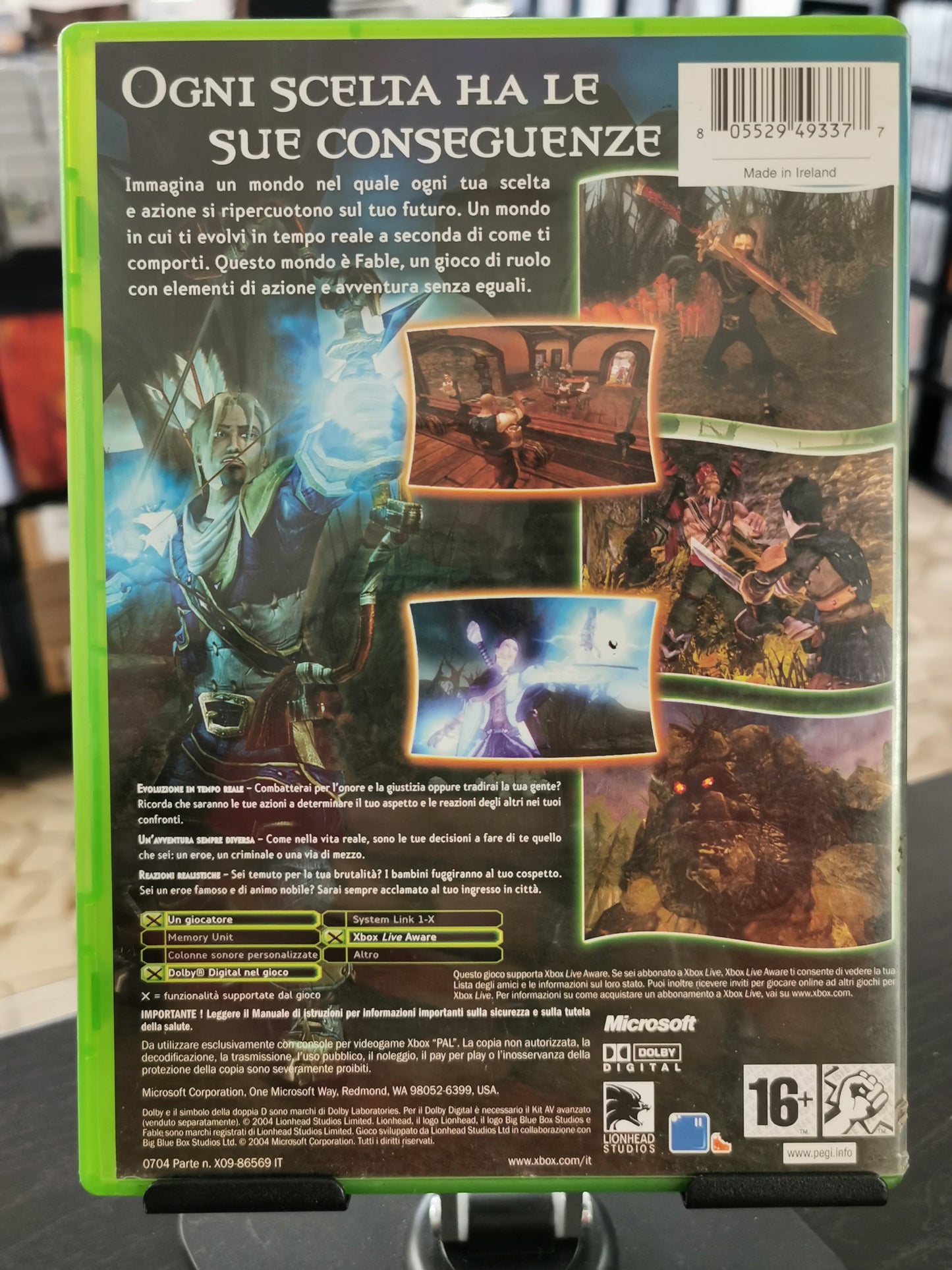 Fable (Xbox) - Senza manuale