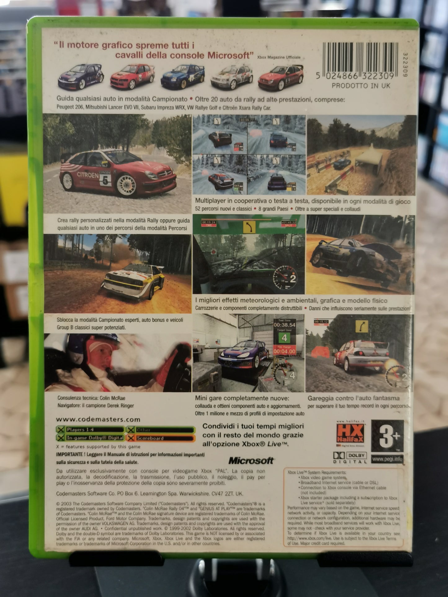 Colin McRae Rally 04 (Xbox)