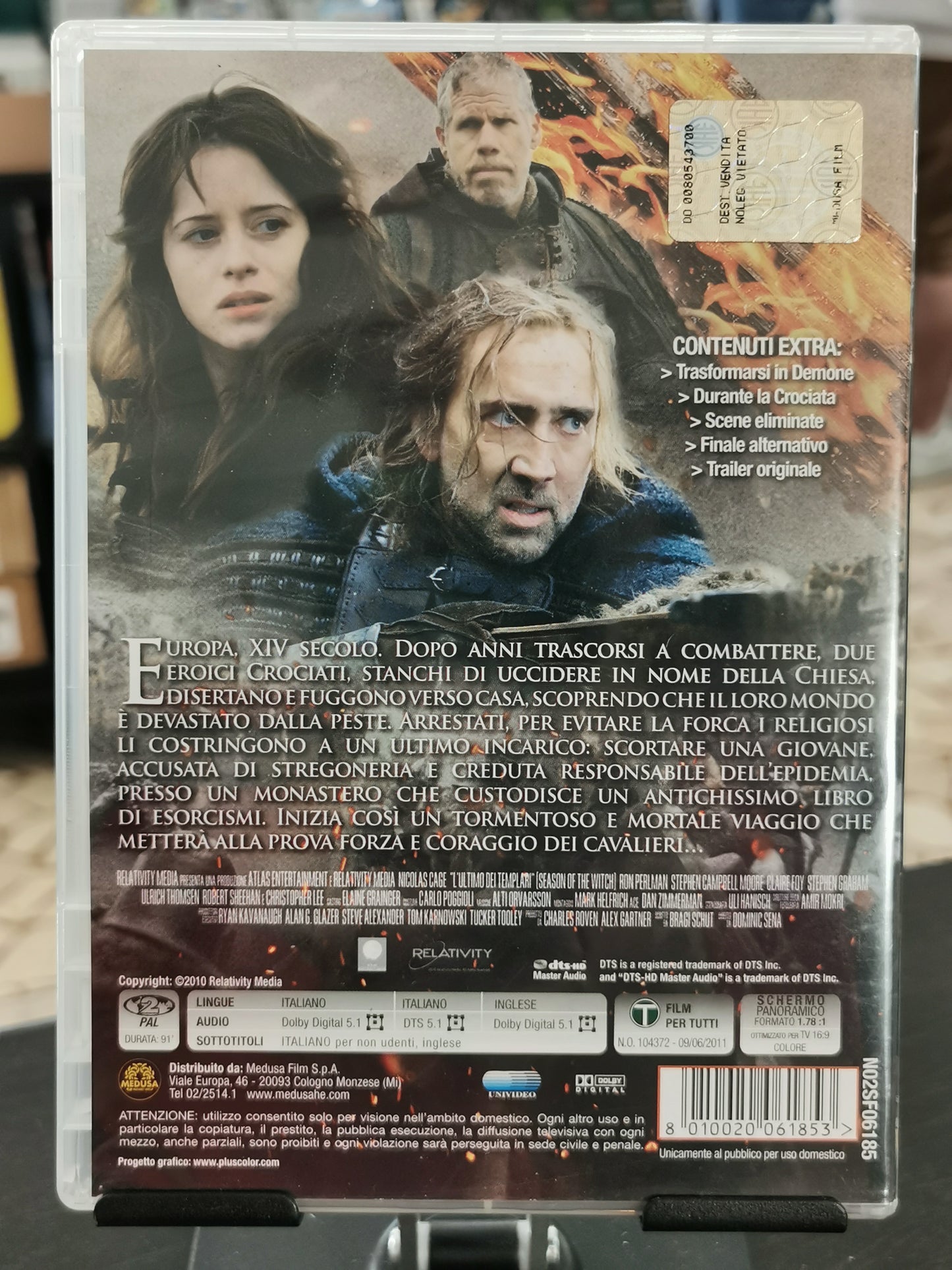 L’Ultimo dei Templari (DVD)