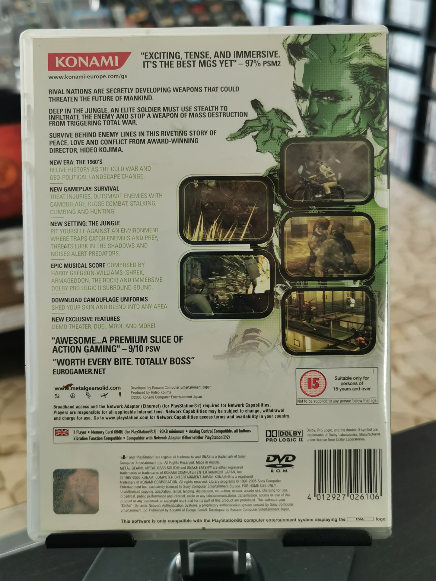 Metal Gear Solid 3: Snake Eater (PS2) UK