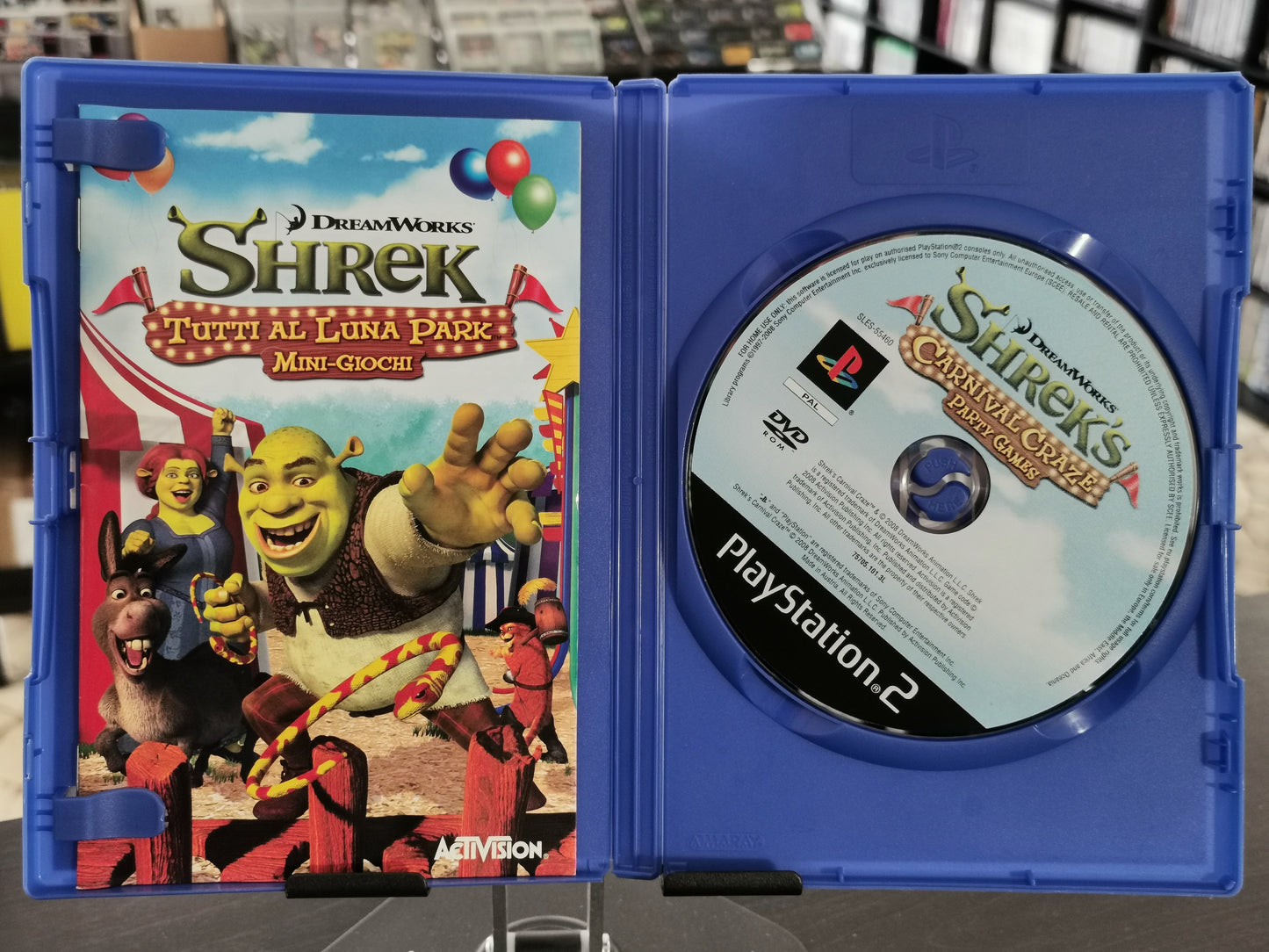 Shrek: Tutti al Luna Park Mini-Giochi (PS2)