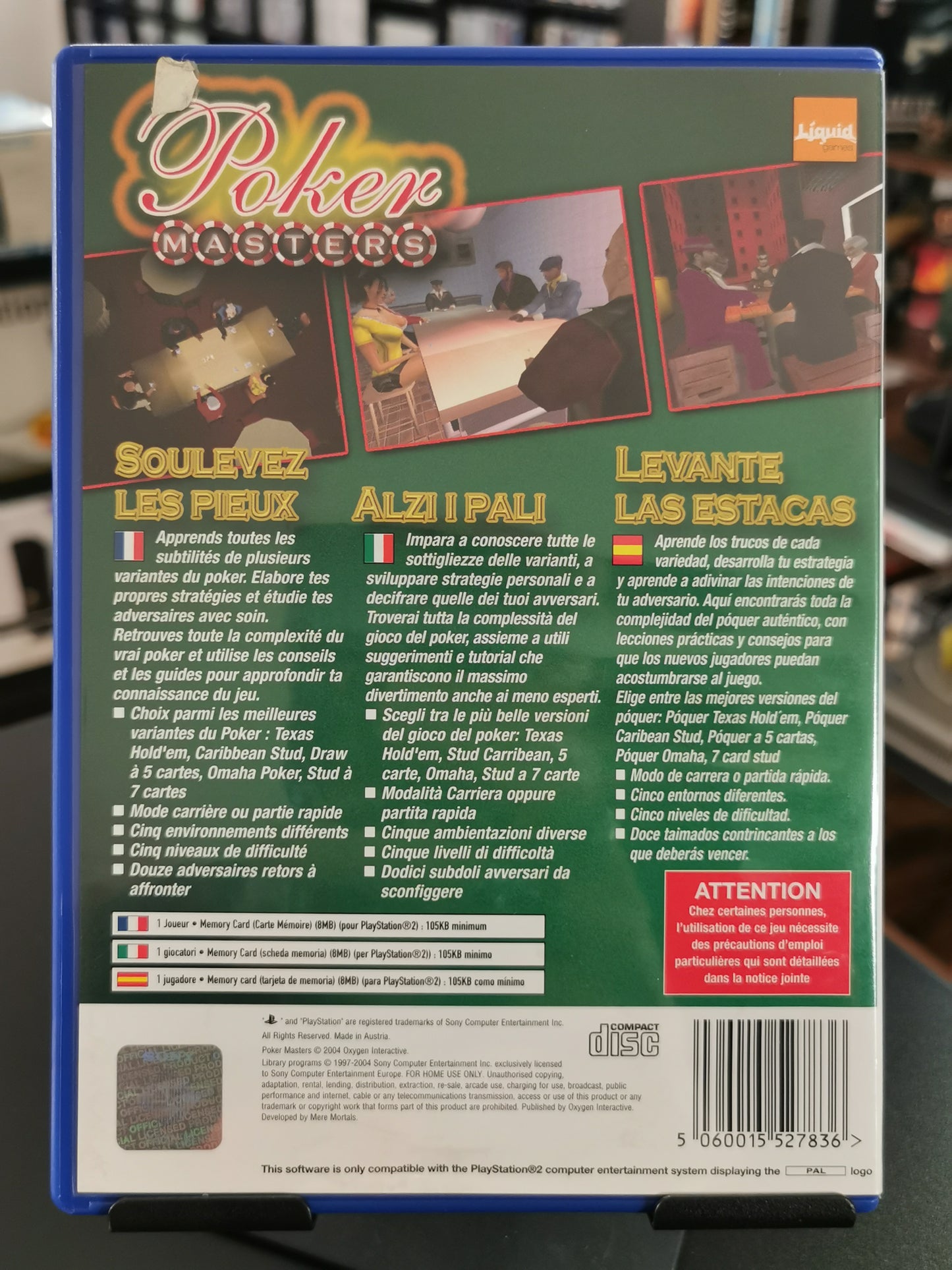 Poker Masters (PS2)