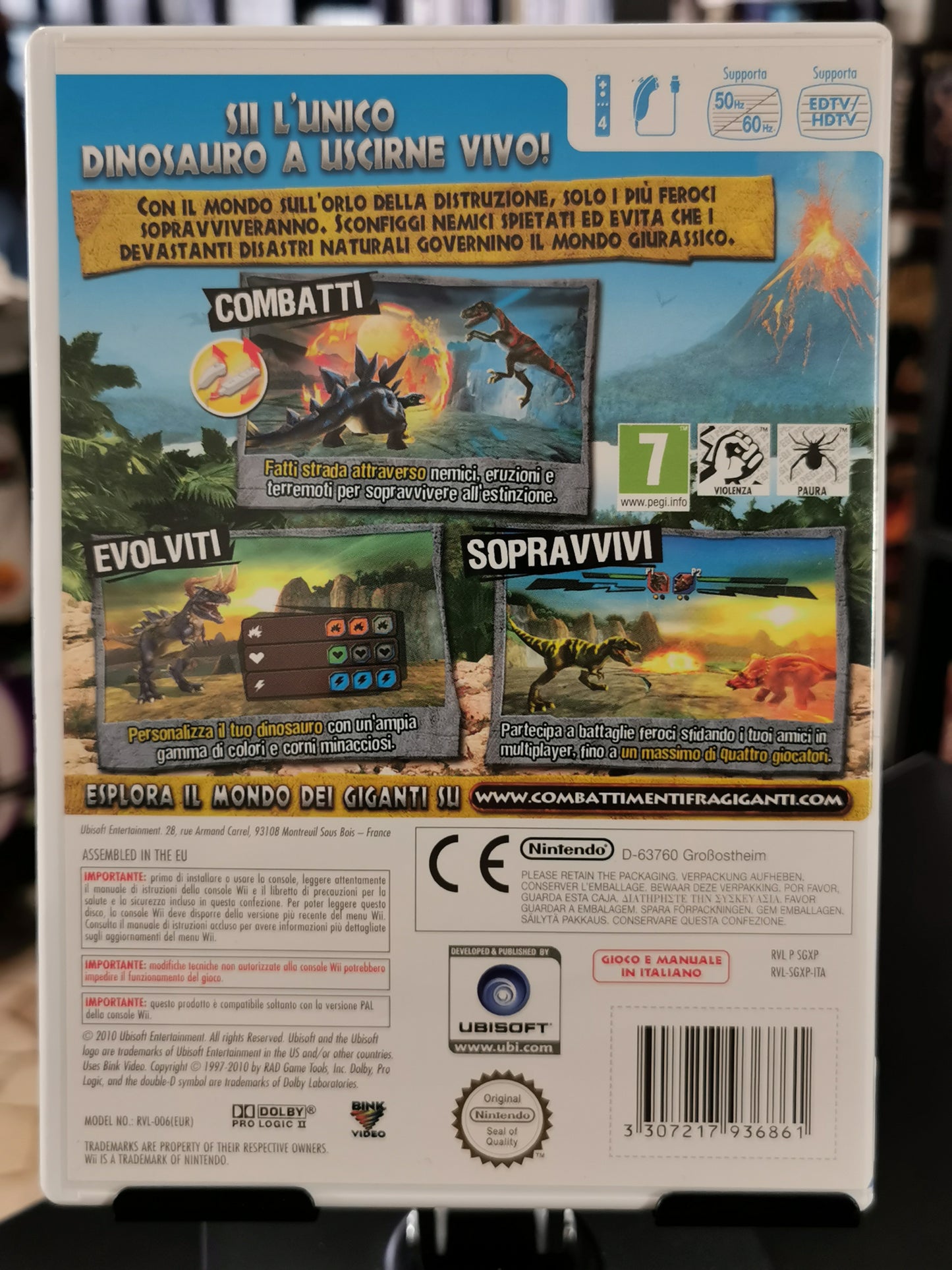 Combattimenti fra Giganti: Scontri fra Dinosauri (Wii)