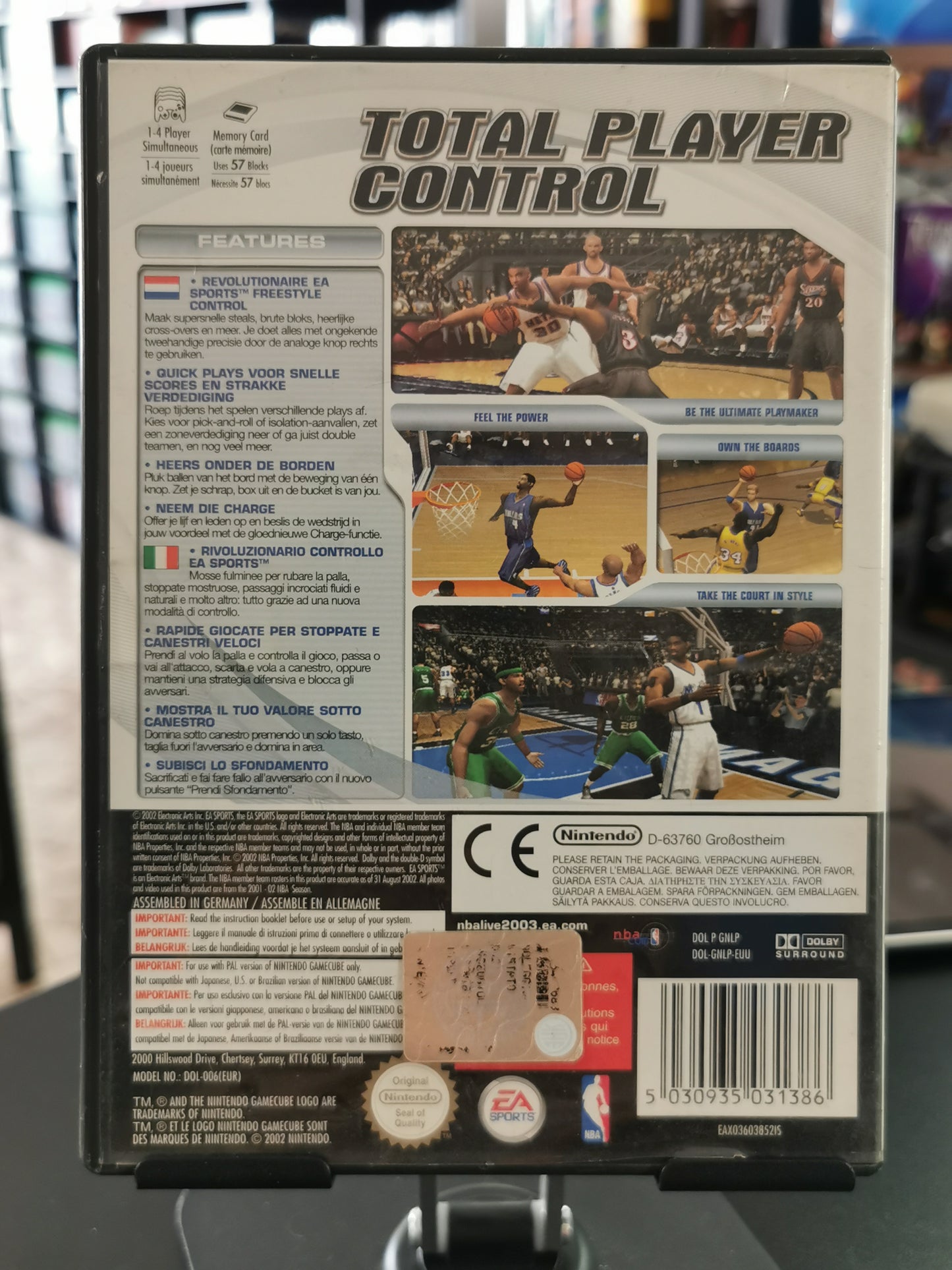 NBA Live 2003 (GameCube)